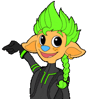 aribarimusic point here pointing click here Sticker