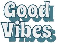 Happy Good Vibes Sticker