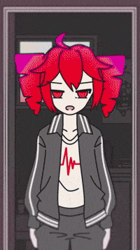 M0NS_Draw animation teto vocaloid kasane teto GIF