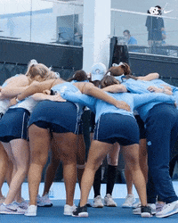 High Five Tennis GIF by UNC Tar Heels