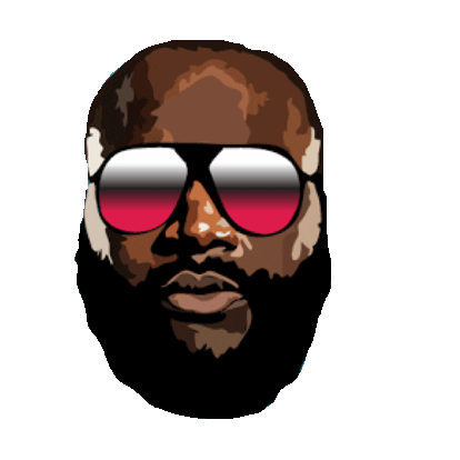 Rick Ross Sticker by imoji