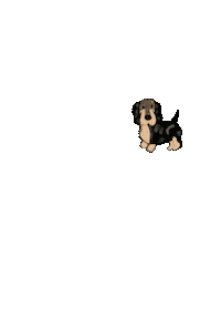 Happy Dog Sticker