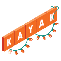 christmas travel Sticker by KAYAK