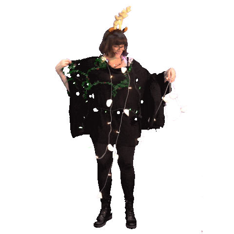 Sad Christmas Sticker by Simone Arena