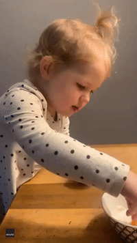 Toddler Tries Ranch Dressing for First Time, and Loves It