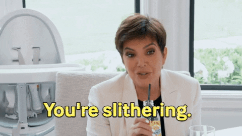 Kris Jenner Snake GIF by Bunim/Murray Productions