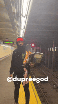 A Train Fire GIF by dupreegod