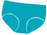 Cancer Undies Sticker by Bonds Aus