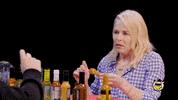 Chelsea Handler Wings GIF by First We Feast: Hot Ones