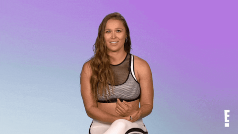 Happy Ronda Rousey GIF by E!