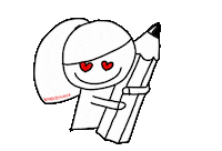 Drawing Love Sticker