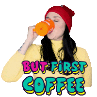 Tired Good Morning Sticker