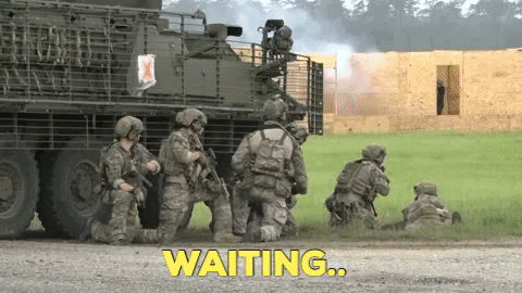 Soldier Waiting GIF by U.S. Army