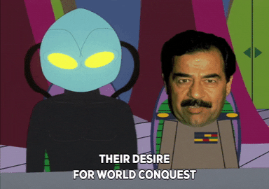 sadaam hussein Saddam GIF by South Park 