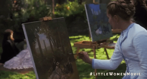 Greta Gerwig Art GIF by LittleWomen