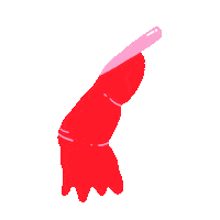 Arrow Hand Sticker