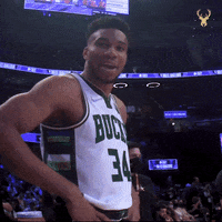 Happy Peace Out GIF by Milwaukee Bucks