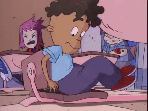 nickrewind giphydvr nicksplat aaahh real monster giphyarm001 GIF