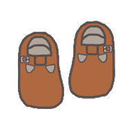 Baby Steps Slippers Sticker by My Baby Factory
