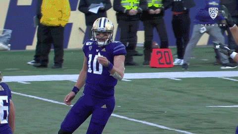 Football Celebrate GIF by Pac-12 Network