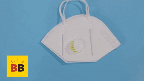 Bane27 giphygifmaker face mask respirator n95 mask GIF
