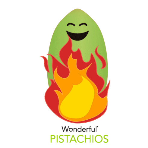 Fire Sticker by Wonderful Pistachios