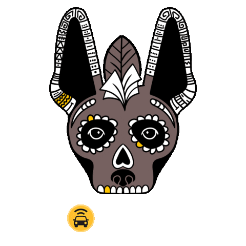 day of the dead app Sticker by Easy
