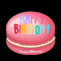 drinasmacarons happybirthday macarons drinasmacarons drinas GIF