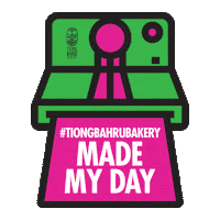 TiongBahruBakery happy coffee chill relax Sticker