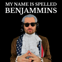 George Washington Benjamins GIF