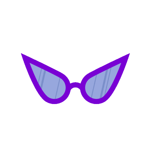 giul_bi giphyupload sparkle glasses witch Sticker