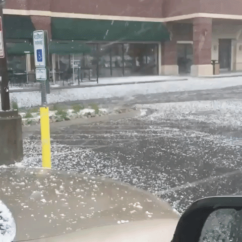 Hailstorm Hits Denver