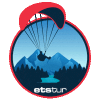Action Skydiving Sticker by Etstur