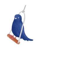 medivetcomunicacion Columpio pájaro medivet medivetgroup GIF