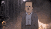 Scared War GIF by Adult Swim