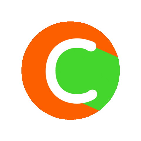 Orange Abc Sticker