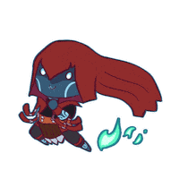 Fantasy Running Sticker