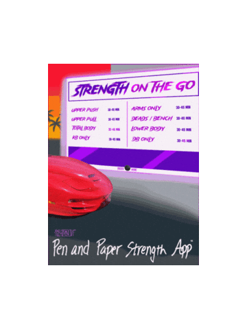 Strength Training Sticker by Sorinex