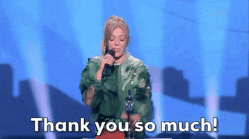 Thank You So Much Brits GIF by BRIT Awards
