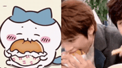 Eating GIF