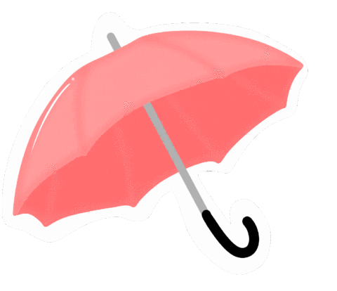 Bom Dia Pink Sticker