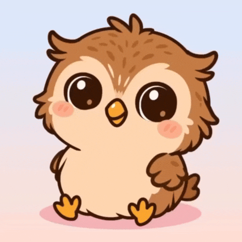 Baby Owl GIF