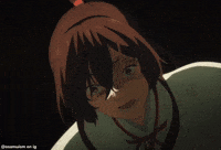 Scared Stare GIF