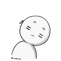 MihkamiArt tired dead soul ded Sticker