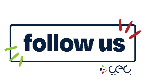 Follow Us Language School Sticker by Cork English College