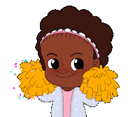 Happy Dance Sticker by Qai Qai