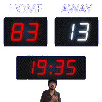 13 Away Sticker
