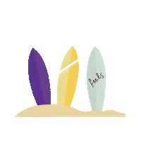 Feels Surf Beach Sticker by wearefeels