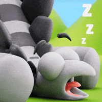 Tired Wake Up GIF by Claynosaurz