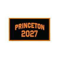 Princeton 2027 Sticker by Princeton University
